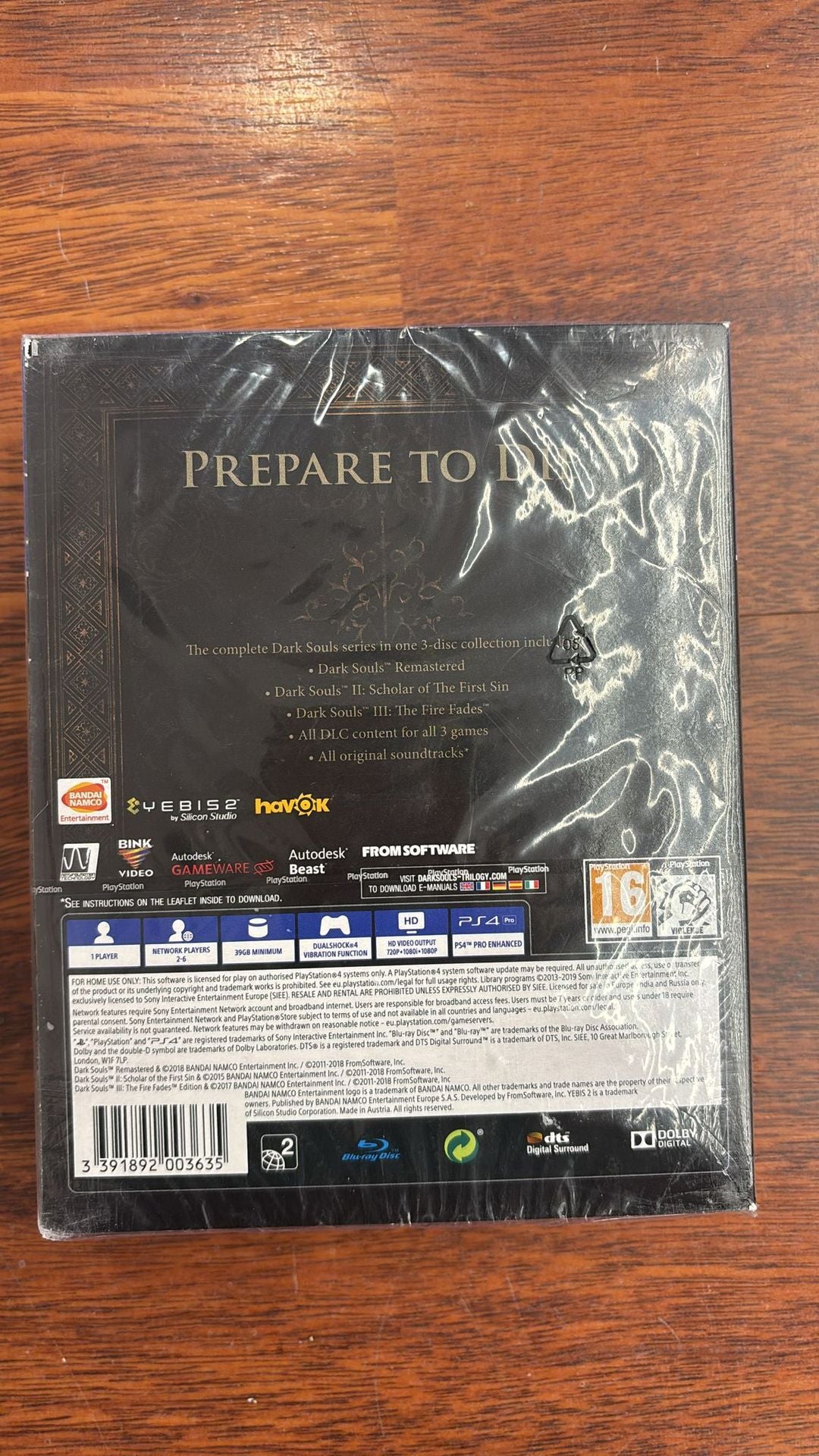 Dark Souls Trilogy PS4 UK Dark Souls Trilogy PS4 UK